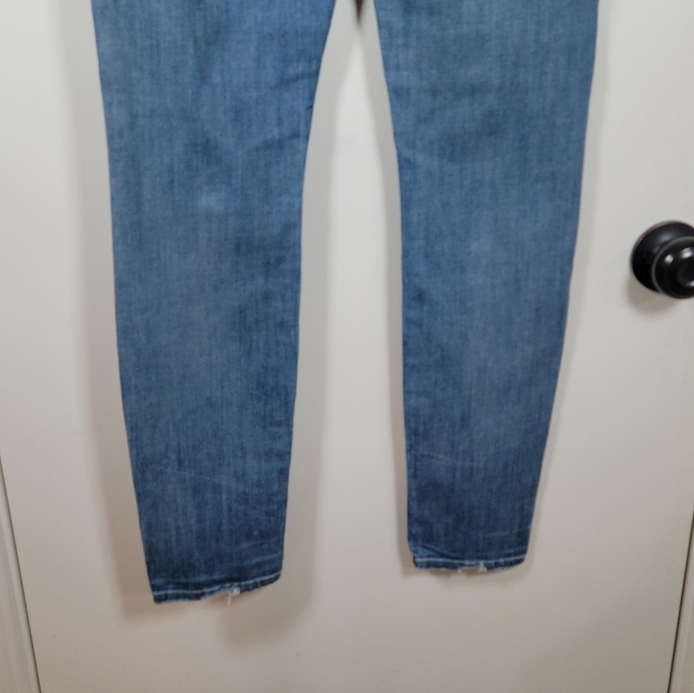 Mother The High Waiste Looker Jeans Graffiti Girl Size 27 - Picture 8 of 11
